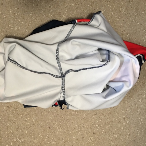 Thistle Seymour Moose RED WHITE & BLUE elastic waist golf sportswear lounge pant - Picture 9 of 9